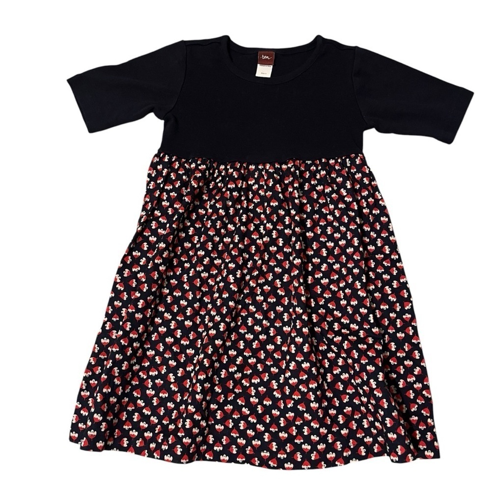 TEA COLLECTION ~ Bundle/Lot of Two Girls Dresses Spring Summer 100% Cotton - Picture 2 of 9